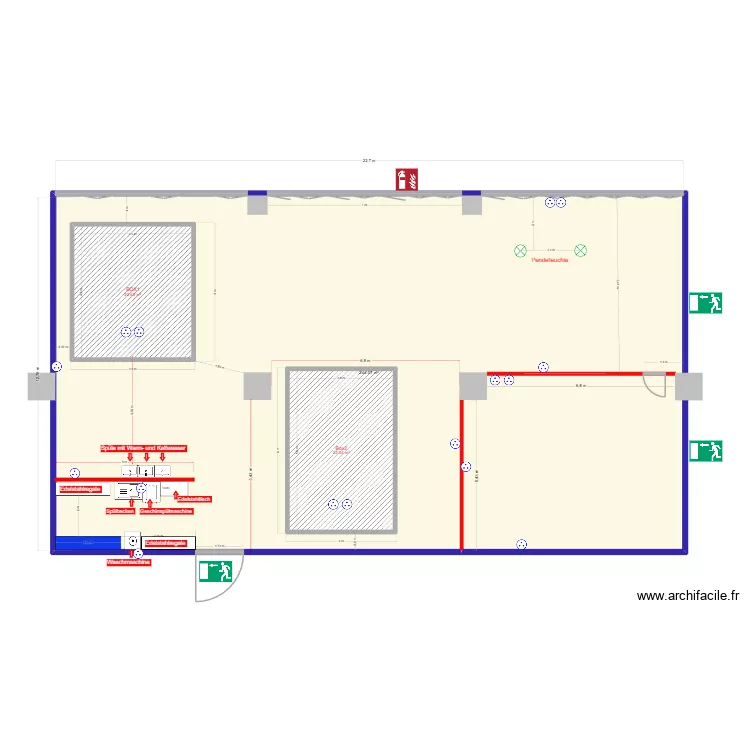 Bodenweid. Plan de 