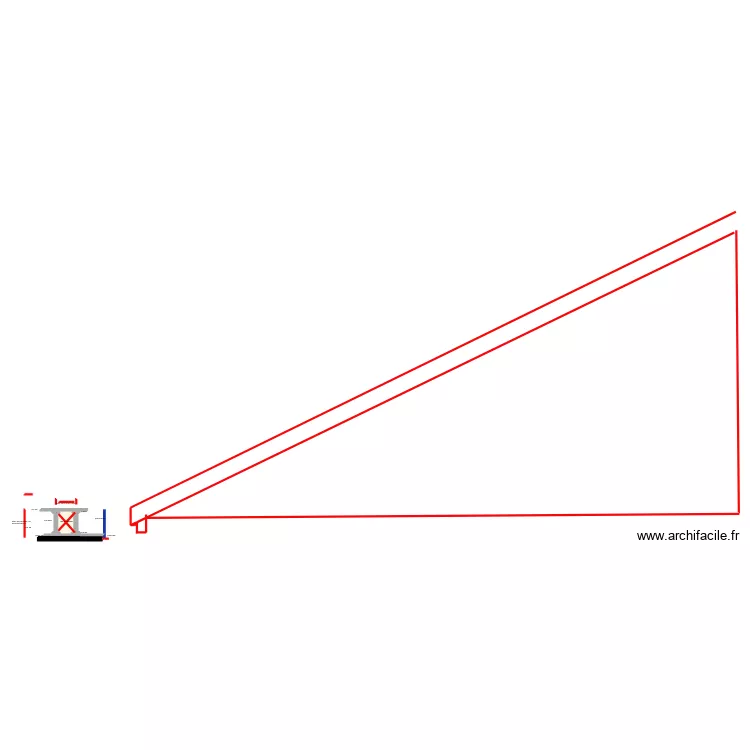 structure bois177. Plan de 9  et 4 m²