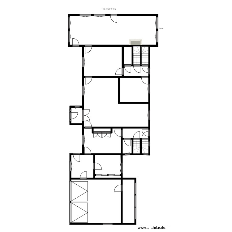 CHAURE HAUSSIGNEMONT. Plan de 0 pièce et 0 m2