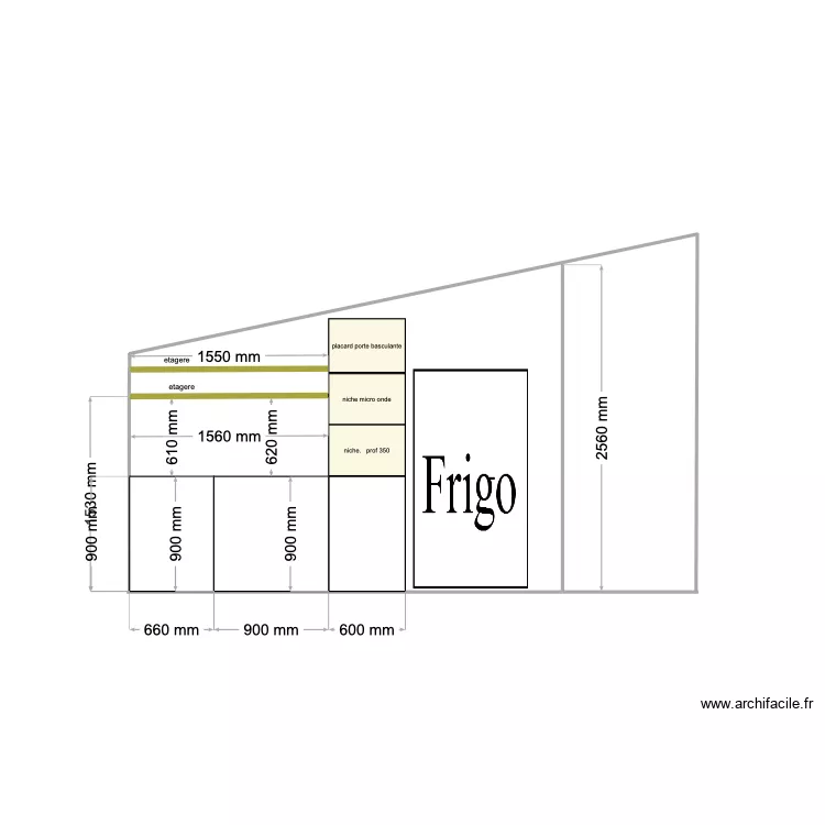 cuisine4. Plan de 0 pièce et 0 m2