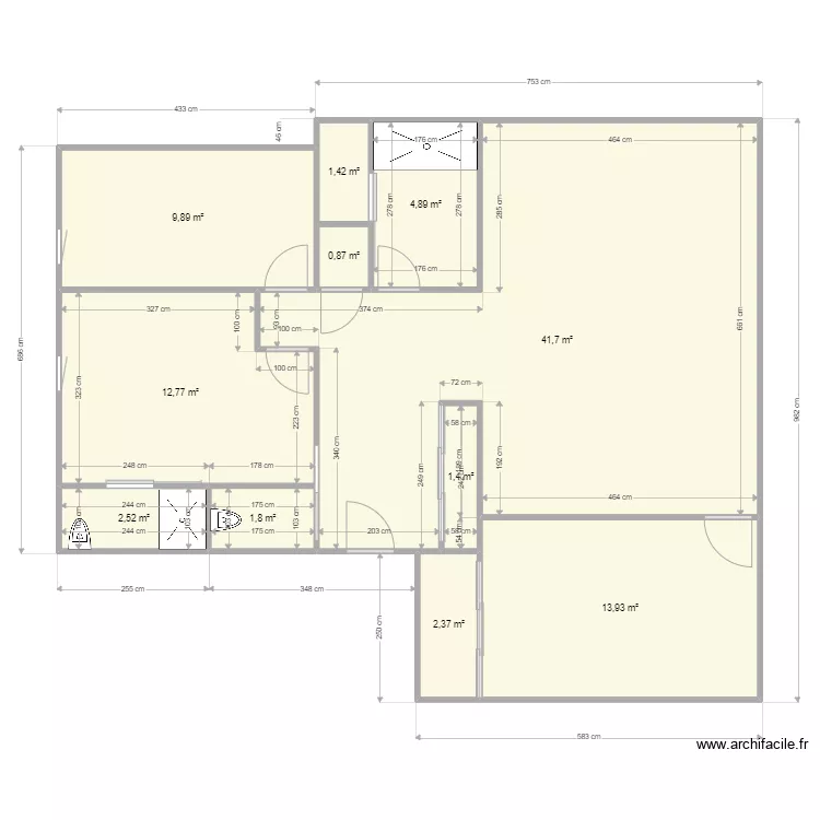 niepce 4. Plan de 11 et 94 m² niepce 4. Plan de 11 et 94 m²