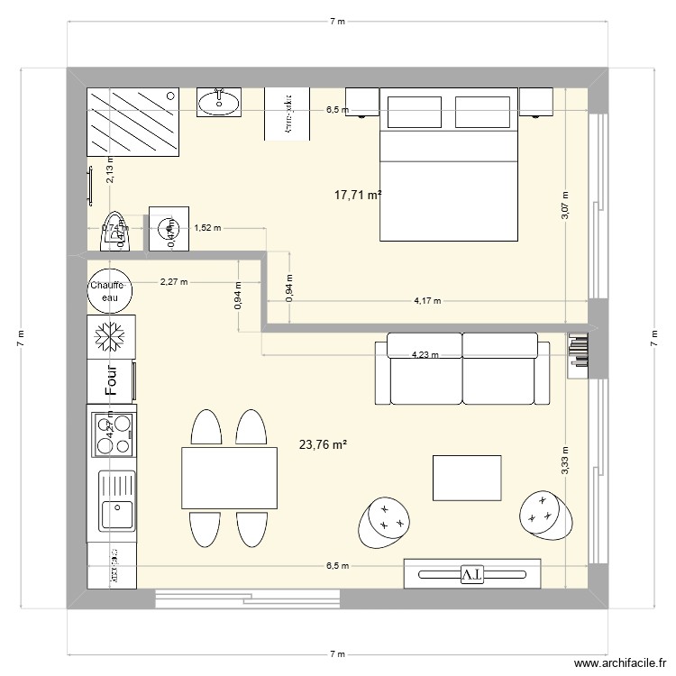 Extension d&eacute;pendance 2026-02 v2. Plan de 0 pièce et 0 m2