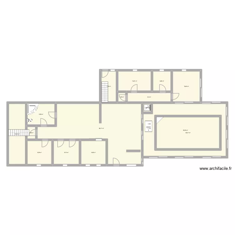 cabinet landi. Plan de 16 et 267 m² cabinet landi. Plan de 16 et 267 m²