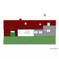 facade cot&eacute; jardin nord ouest 