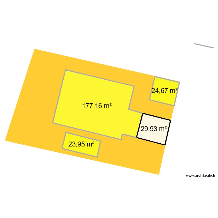COUSINS II - CARPORT01. Plan de 4 pièces et 256 m2