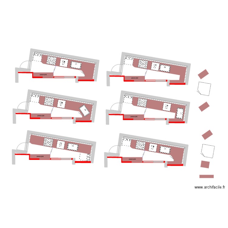Plan Port-Blanc cuisine 29/08 TESTS. Plan de 0 pièce et 0 m2