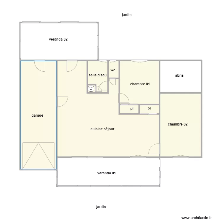 marek ass. Plan de 12  et 132 m²