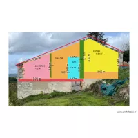 COUPE GRANGE CHAMBRE 2 /COULOIR / ENTREE