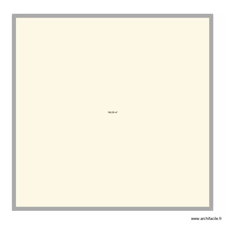 St lo. Plan de 1  et 192 m²