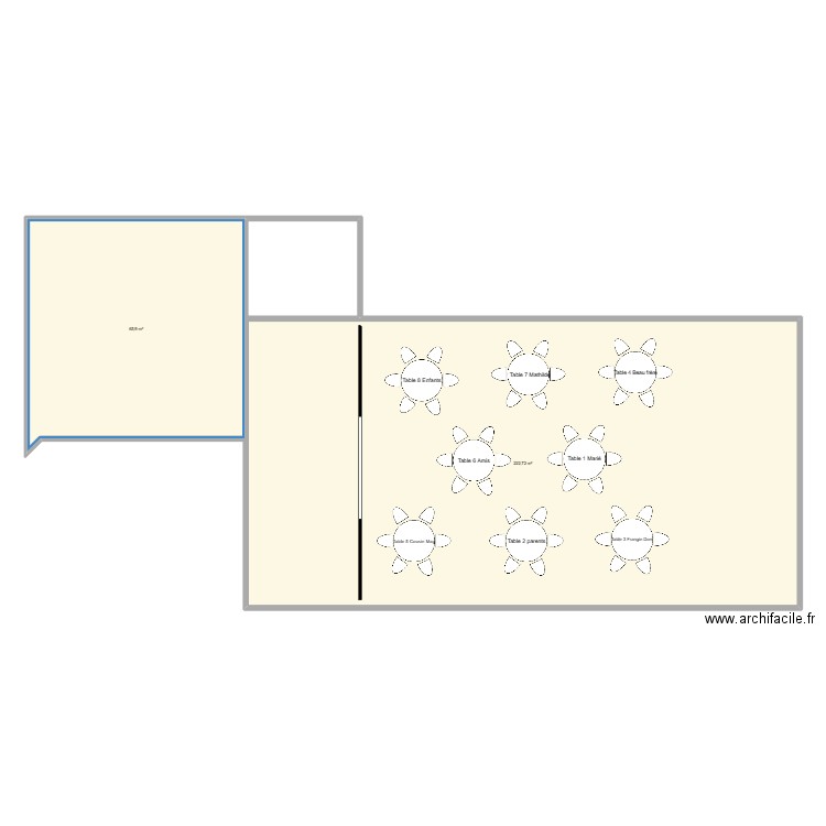 Plan mondelange 1. Plan de 2 pièces et 289 m2
