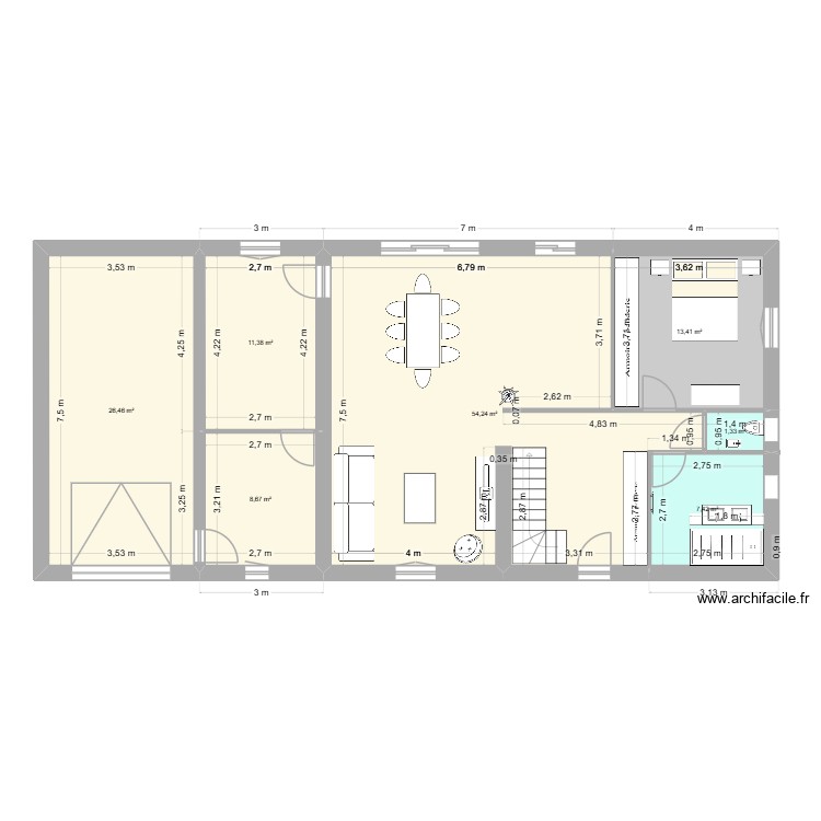 rdc pont de crau L. Plan de 0 pièce et 0 m2