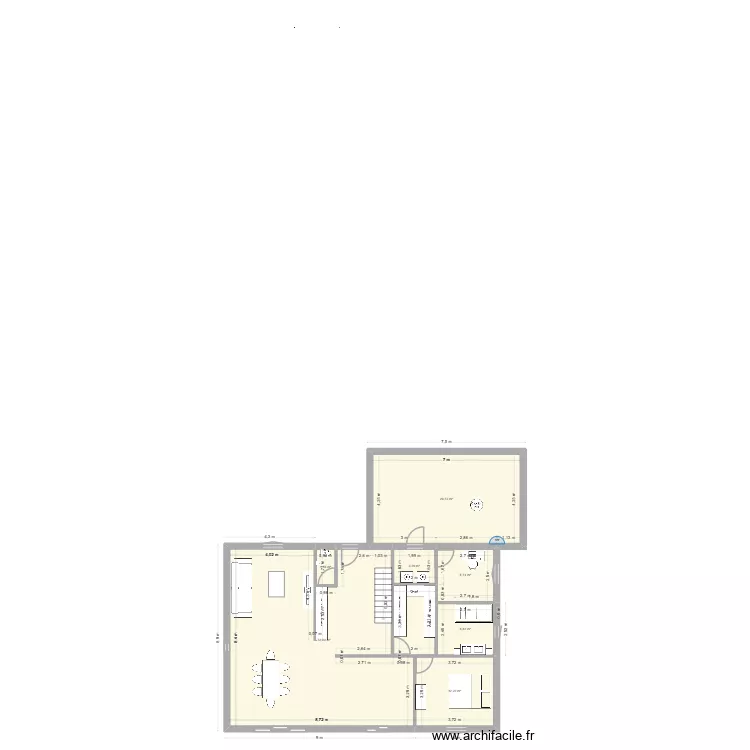 rdc pont de crau L. Plan de 7 et 132 m² rdc pont de crau L. Plan de 7 et 132 m²
