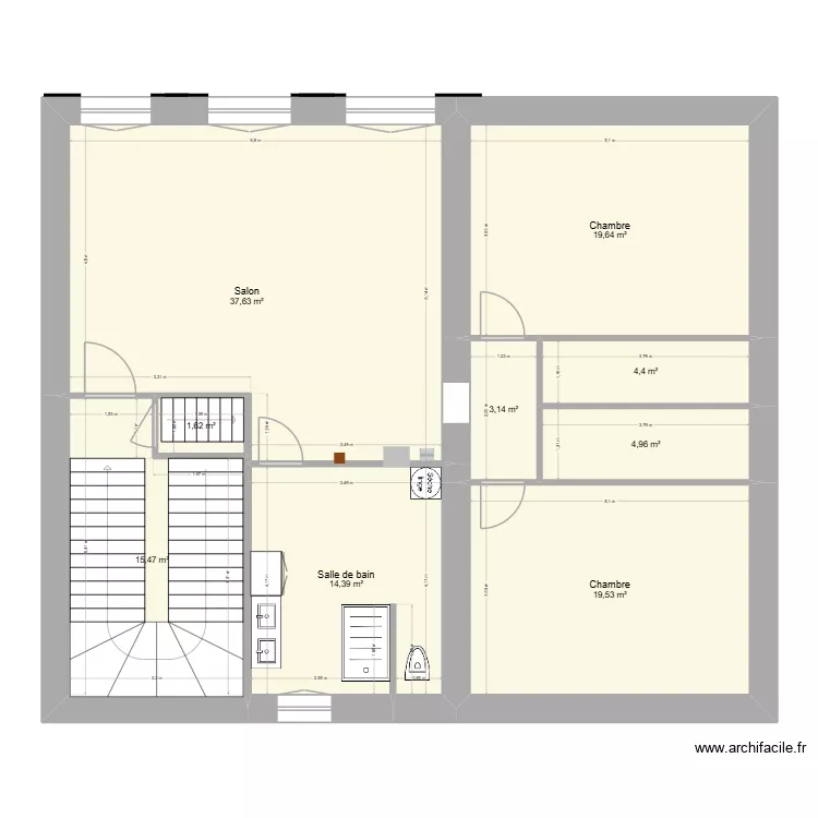 Plan situation fevrier. Plan de 