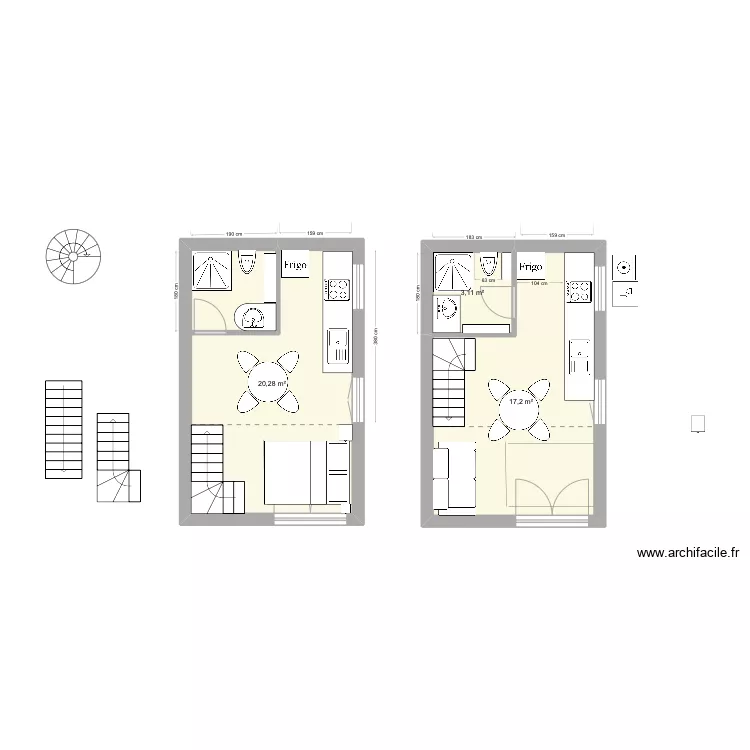 studio V1. Plan de studio V1. Plan de