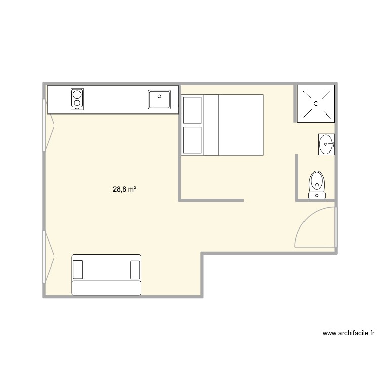 av JUNOT. Plan de 0 pièce et 0 m2