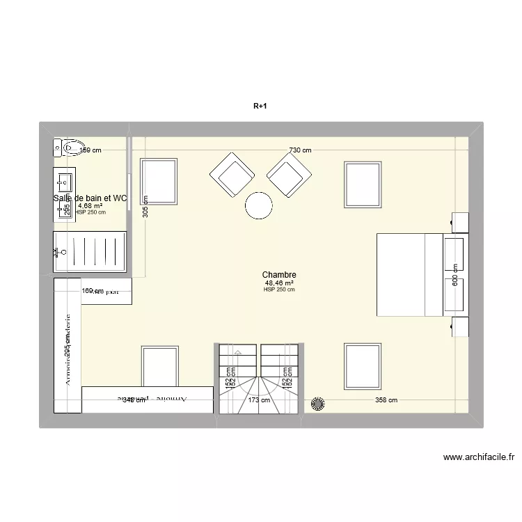 Niveau R+2. Plan de Niveau R+2. Plan de