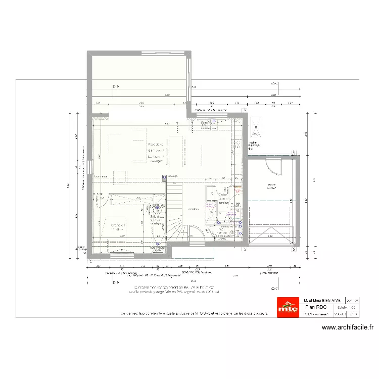 Plan Bien-aim&eacute;. Plan de 