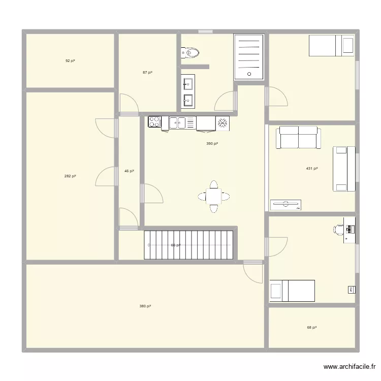 Ss-Laurent. Plan de Ss-Laurent. Plan de