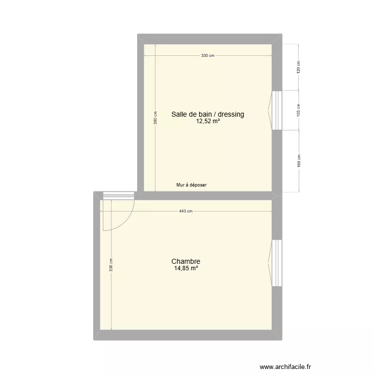 DE PROOST PUJADAS/ABOUDACAR SDB RDC. Plan de 