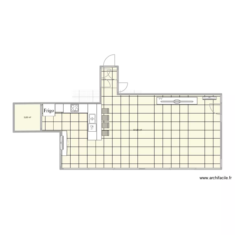 ArchiFacile PROexe. Plan de 2 et 68 m² ArchiFacile PROexe. Plan de 2 et 68 m²