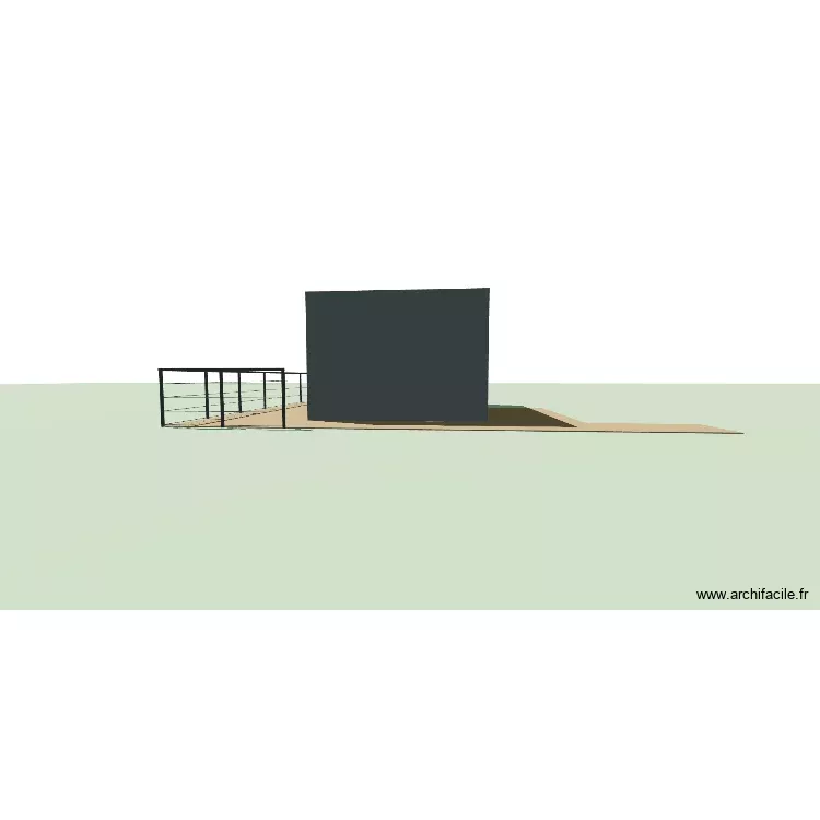 Module Hotelier1B. Plan de 3 Pièces et 14 m² Module Hotelier1B. Plan de 3 Pièces et 14 m²