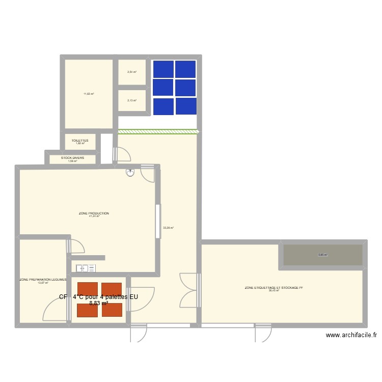 plan toulon V3. Plan de 11 pièces et 159 m2