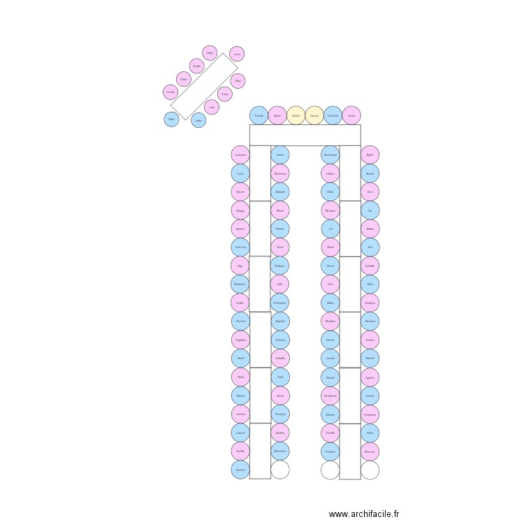 mariage du 14/02/2026. Plan de 0 pièce et 0 m2