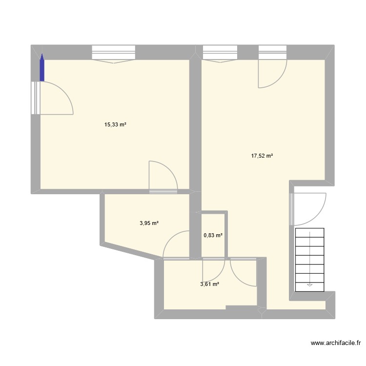 rdj 16. Plan de 0 pièce et 0 m2