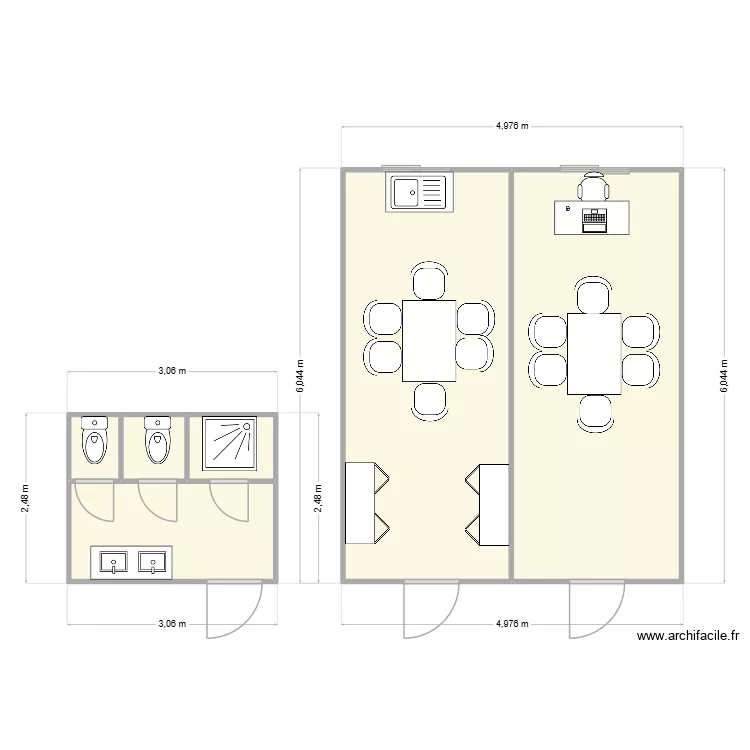 ROLANDO POISSON / ST PIERRE DE BOEUF 42520. Plan de 