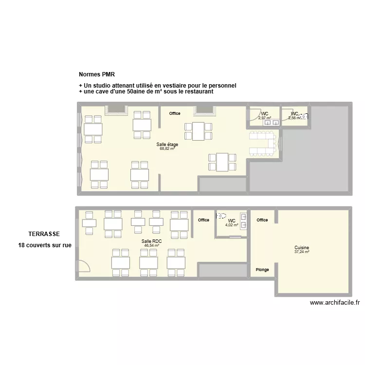 MATHIOT Bouchon. Plan de 9 et 197 m² MATHIOT Bouchon. Plan de 9 et 197 m²