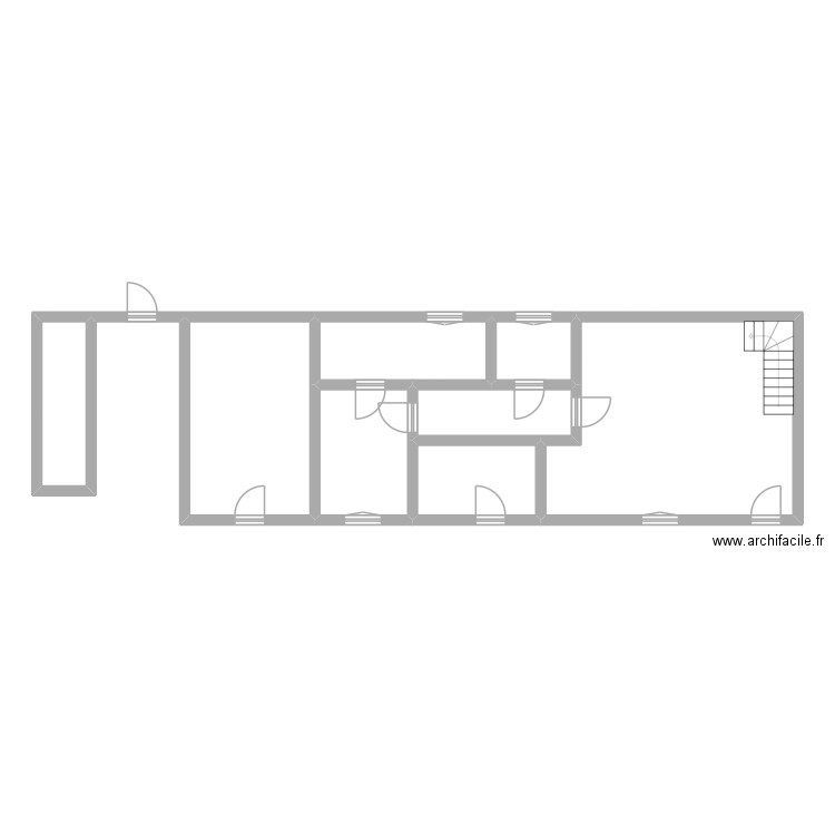 MUSEUX. Plan de 8 pièces et 85 m2