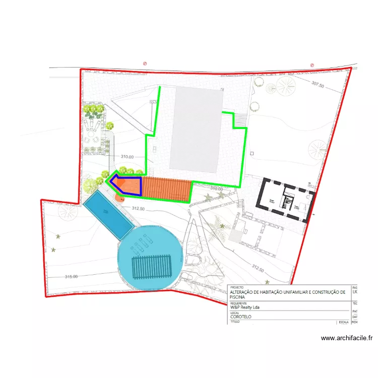 Piscine final. Plan de 1 Pièce et 1 m² Piscine final. Plan de 1 Pièce et 1 m²