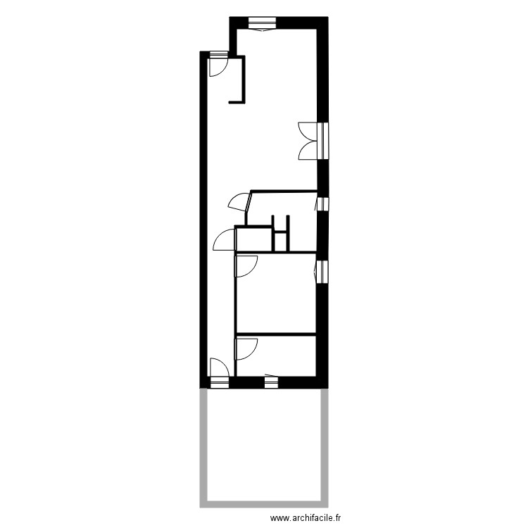 VINERTA. Plan de 6 pièces et 67 m2