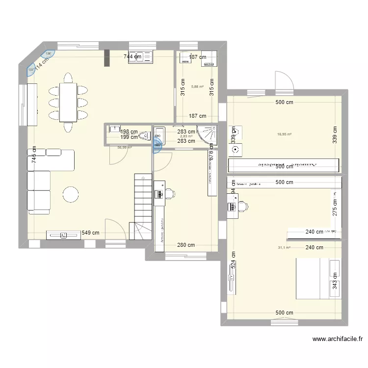 Maison BRSB. Plan de Maison BRSB. Plan de