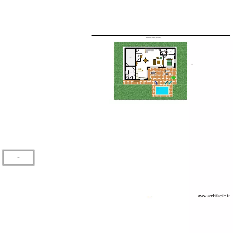 Halsou - Plan maison. Plan de 10  et 163 m²