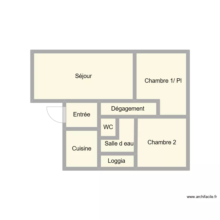 2412 CAZUC. Plan de 