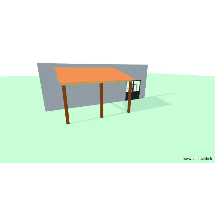 préau-v1. Plan de 0 pièce et 0 m2