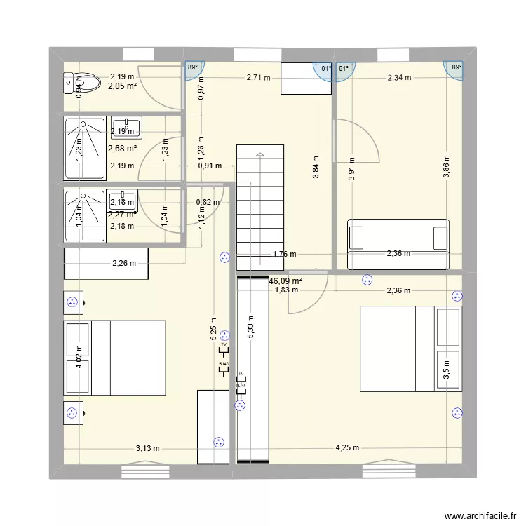 Maison saint jean de moirans. Plan de 0 pièce et 0 m2