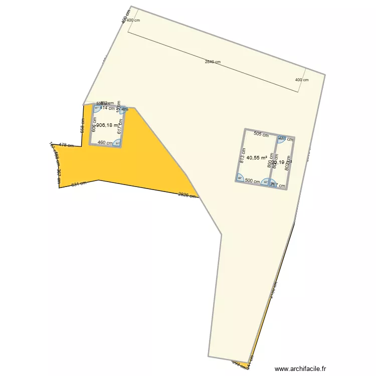 Plan cadastrale base. Plan de Plan cadastrale base. Plan de