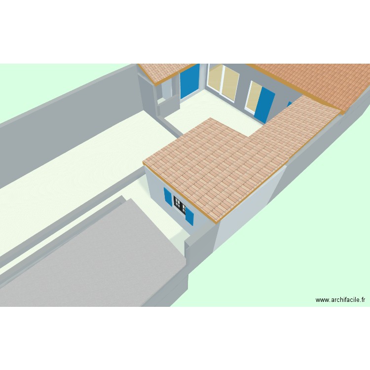 PROJET SOPHIE V7. Plan de 7 pièces et 130 m2