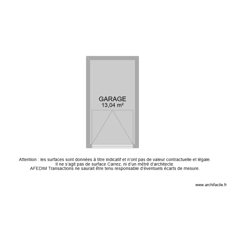 BI 25883. Plan de 6  et 58 m²