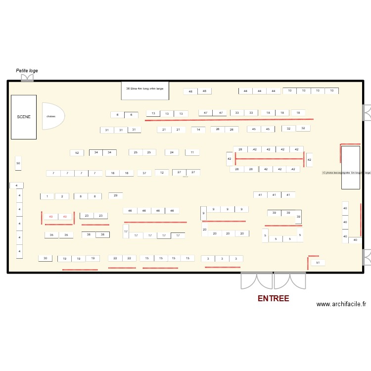 plan de secours saison 6 v7. Plan de 1 pièce et 1115 m2
