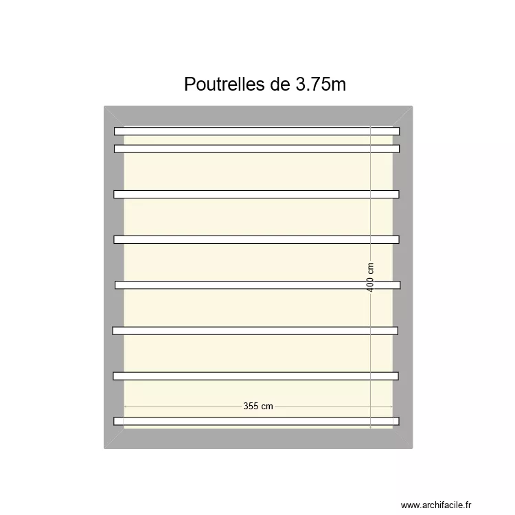 Dalle etage 3. Plan de 