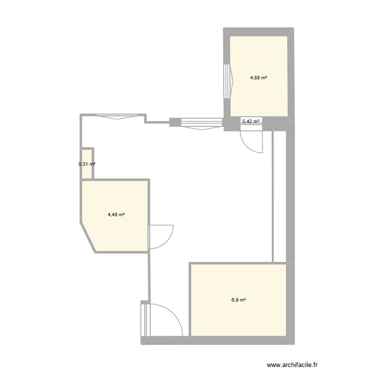 Jarente - Projet 1. Plan de 0 pièce et 0 m2