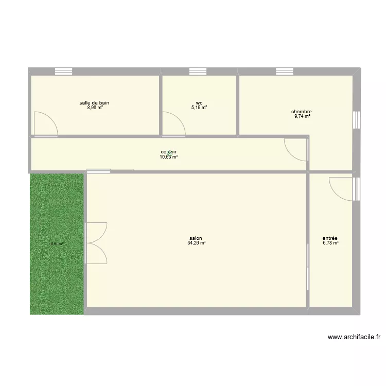 maison nassim 2. Plan de 