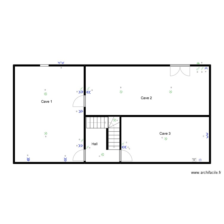 Kevin Cave. Plan de 0 pièce et 0 m2