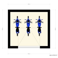 abri de jardin en bas