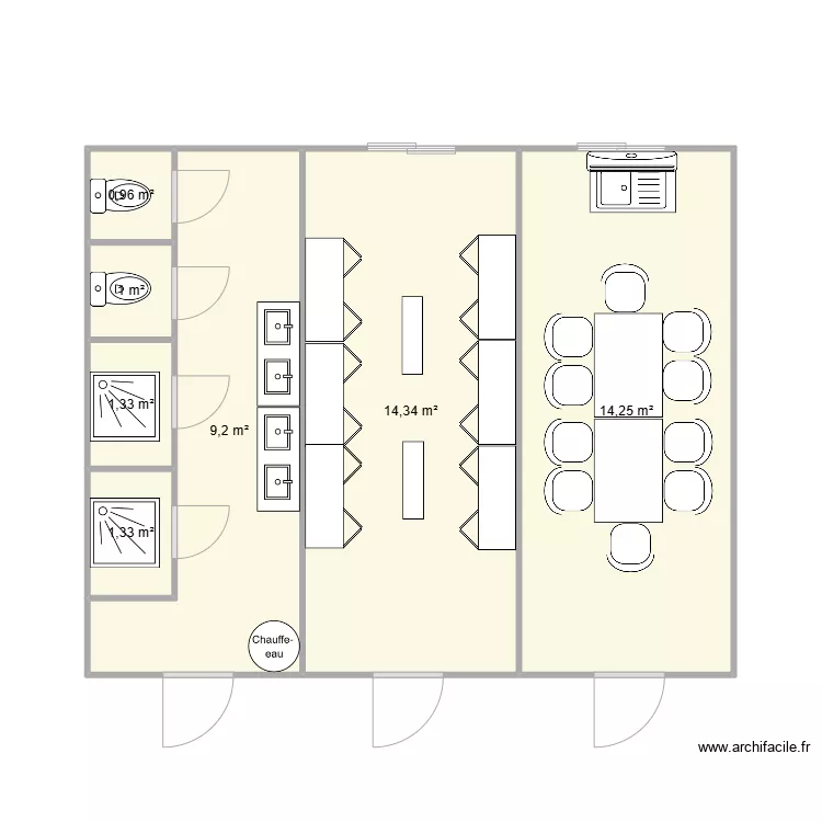 EIFFAGE ENERGIE CHANTIER HFME. Plan de 