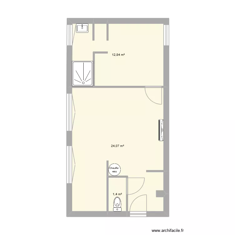 ADMB APP1 RDC. Plan de 