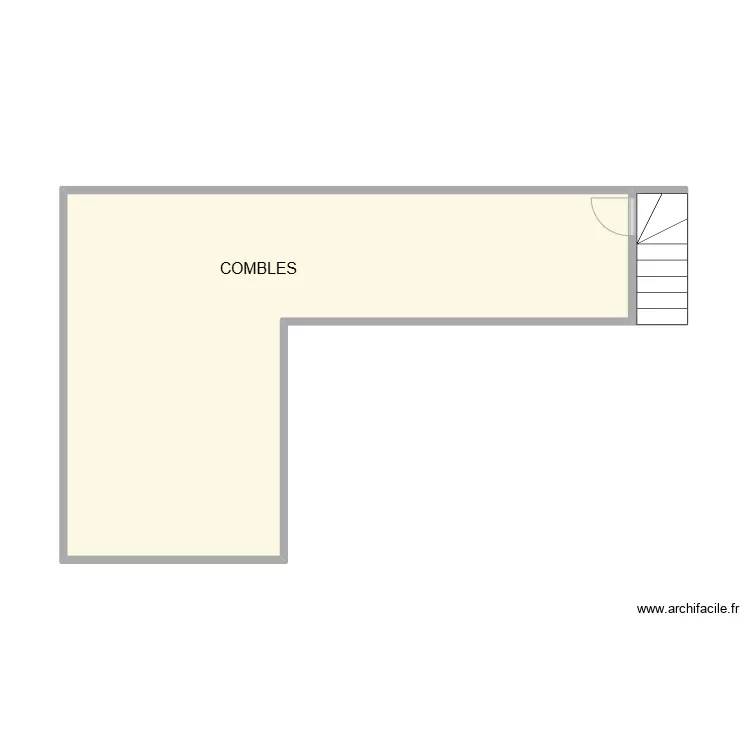 PLAN COMBLES MANAFIER. Plan de PLAN COMBLES MANAFIER. Plan de